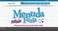 Desktop Screenshot of menudaferia.com
